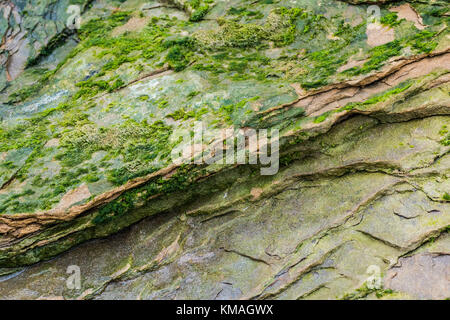 Rock Layers - Colorful Formations Stock Photo