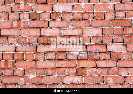 Yellow wall made from bricks for background usage Stock Photo