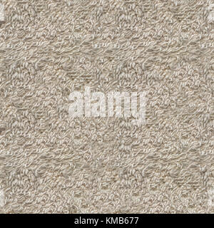 Seamless Carpet Texture with Long Nap. Fabric Material with a Long Pile Beige Color. Repeating Pattern of Tissue Structure Stock Photo