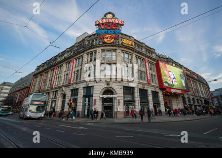 Printworks Entertainment Venue, Corporation Street, Withy Grove, Manchester, England UK Stock Photo