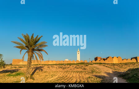 View of Ksar Ouled Boubaker in Tunisia Stock Photo
