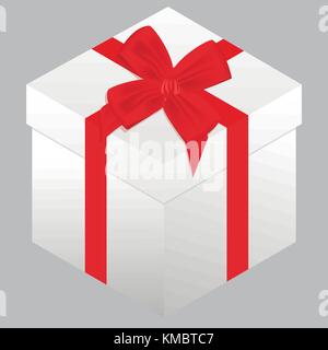 Box. Present. Holiday. Vector illustration. Stock Vector