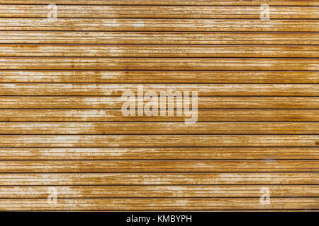 old weathered and rusty metal roller shutter Stock Photo