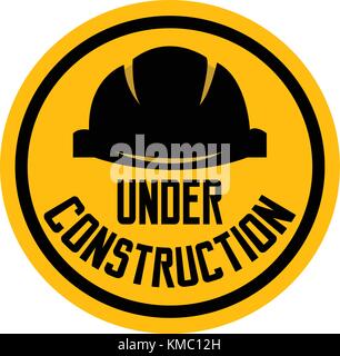 Under construction backgrouind Stock Vector
