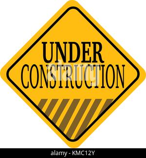 Under construction backgrouind Stock Vector