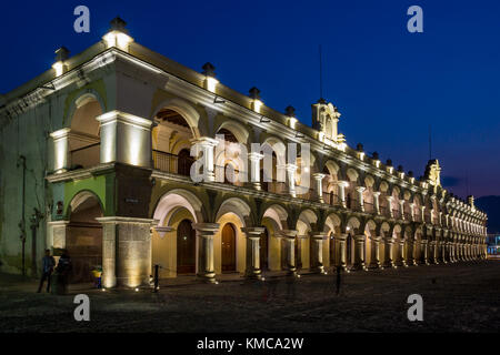 Palacio de los Capitanes Generales | Antigua | Guatemala Stock Photo