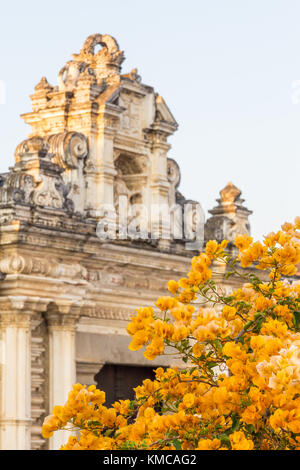 Façade of the Museo de Arte Colonial | Antigua | Guatemala Stock Photo