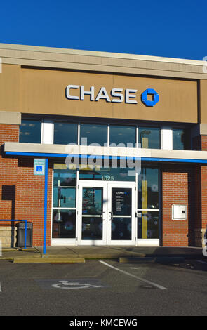 Chase Bank in Ferndale, Washington, USA Stock Photo