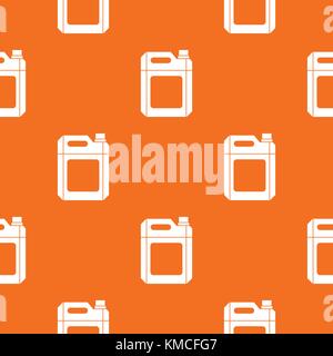 Plastic jerry can pattern seamless Stock Vector