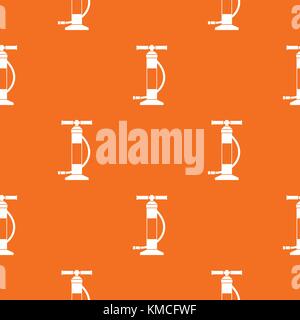 Hand air pump pattern seamless Stock Vector