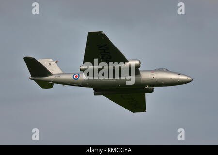 English Electric Canberra PR9 XH134 at the Abingdon Air Show 2014, UK Stock Photo