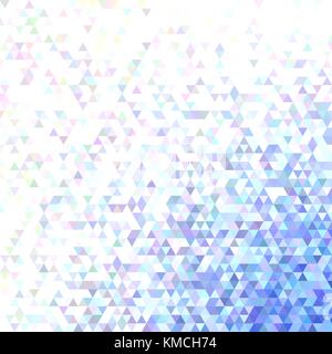 Polygonal abstract tiled triangle background - modern vector graphic design with regular triangles Stock Vector