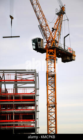 Construction Crane Stock Photo