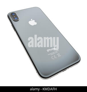 Apple iPhone ten 10 smartphone. Stock Photo