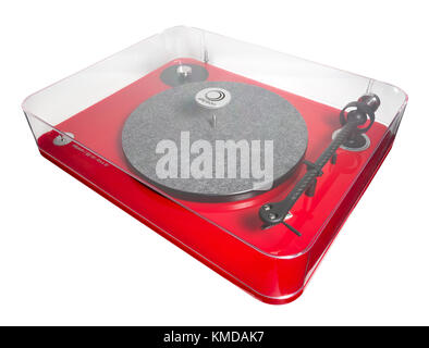 Elipson turntable for playing vinyl records. Stock Photo