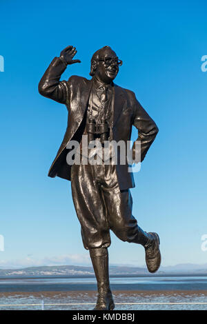 Eric Morecambe statue Morecambe Lancashire UK Stock Photo