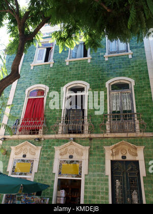 Lagos - a beautiful city on the coast of the Algarve in Portugal Stock Photo