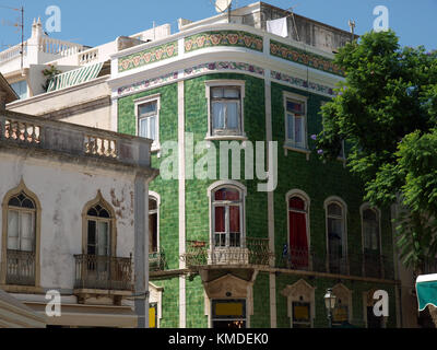 Lagos - a beautiful city on the coast of the Algarve in Portugal Stock Photo