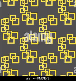 Geometric hi-tech seamless background. Stock Vector