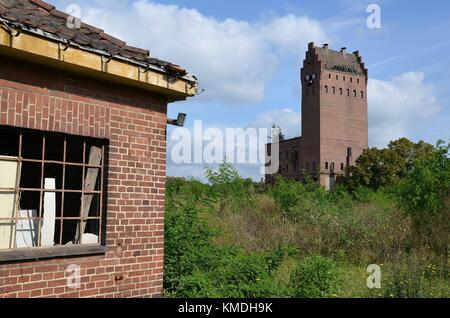 Magdeburg (Sachsen-Anhalt, Germany): an ancient brewery Stock Photo