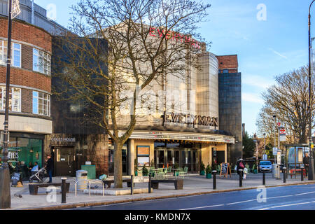 The Everyman Cinema (formerly the Odeon) Muswell Hill, London, UK Stock Photo