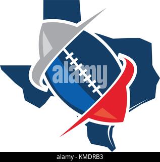 Texas Football Stock Vector