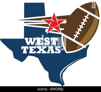 Texas Football Stock Vector