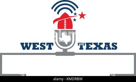 Texas Football Stock Vector