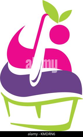 Health Yogurt Stock Vector