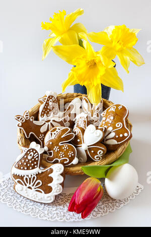 České velikonoce - tradiční svátky a výzdoba  / traditional czech easter decoration Stock Photo