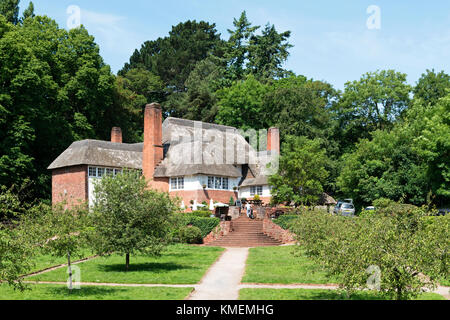 lanscombe house in the heritage village of cockington near torquay, devon, england, britain, uk. Stock Photo