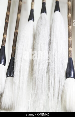 chinese brushes hung II, china Stock Photo