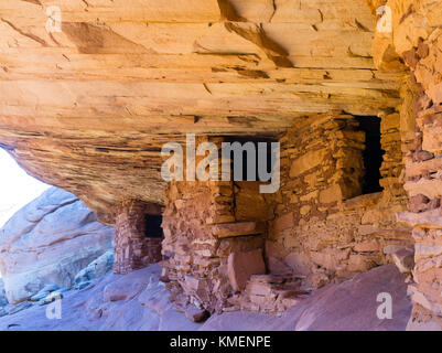 Image of the Anasazi 'House on Fire' ruins. Stock Photo