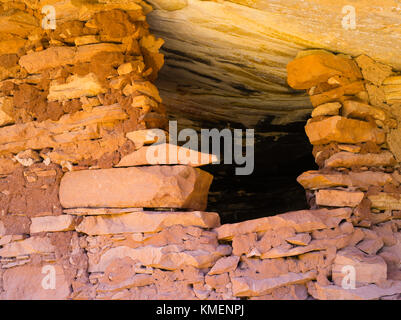 Image of the Anasazi 'House on Fire' ruins. Stock Photo