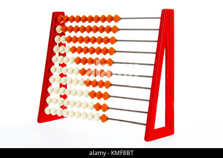 The Soroban Abacus was one of the calculation tools before the electric calculator was widely used in Japan. Yet, the Soroban Abacus has been an excellent educational tool for children to learn math. Stock Photo
