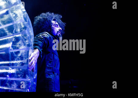 Milan, Italy. 06th Dec, 2017. Italian rapper Caparezza performs live at Mediolanum Forum. Credit: Mairo Cinquetti/Pacific Press/Alamy Live News Stock Photo