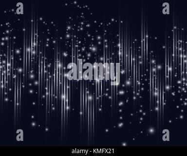 Abstract background with glowing rays intersecting. Futuristic techno design. Horizontal, vertical line. For parties, annual reports, software, anniversary, scientific research. Vector Stock Vector