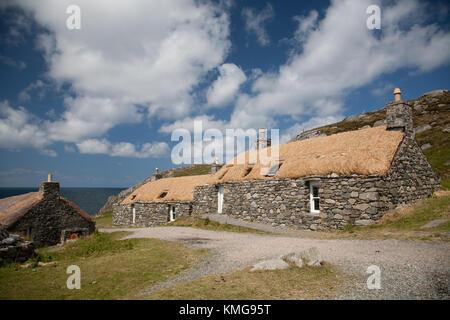 Gearrannan Blackhouse Village, Isle of Lewis Stock Photo