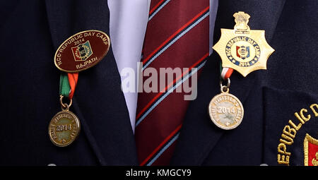 Ncc Republic Day Parade Camp Medal Stock Photo