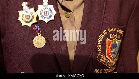 Ncc Republic Day Parade Camp Medal Stock Photo