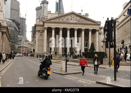 The The Royal Exchange in London Stock Photo