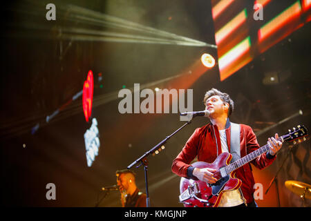 Philadelphia, USA. 06th Dec, 2017. Niall Horan performs at the Q102 Jingle Ball 2017 at the Wells Fargo Center in Philadelphia, PA on December 6th, 2017 Credit: The Photo Access/Alamy Live News Stock Photo