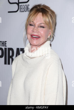 Hollywood, California, USA. 6th Dec, 2017. 06 December 2017 - Hollywood, California - Melanie Griffith. ''The Pirates Of Somalia'' Los Angeles Premiere held at TCL Chinese 6 Theatres. Photo Credit: F. Sadou/AdMedia Credit: F. Sadou/AdMedia/ZUMA Wire/Alamy Live News Stock Photo