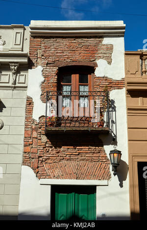 Casa Minima (narrowest house in Buenos Aires), San Telmo, Buenos Aires, Argentina, South America Stock Photo
