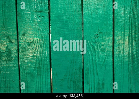 Wooden board texture green background Stock Photo