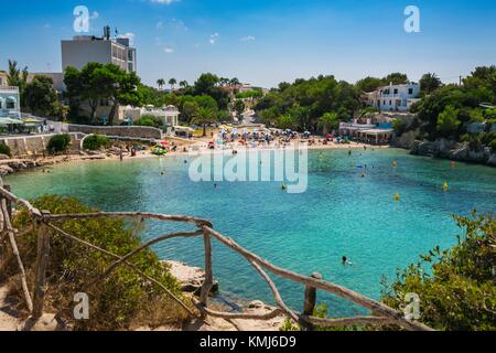 Cala Santandria Beach. Ciutadella de Menorca Municipality. Minorca. Balearic Islands. Spain
