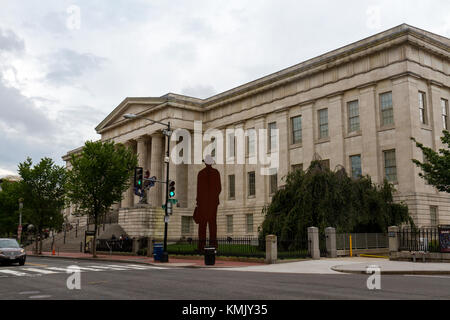 The National Portrait Gallery (Donald W. Reynolds Center for American Art & Portraiture) in Washington DC, United States. Stock Photo