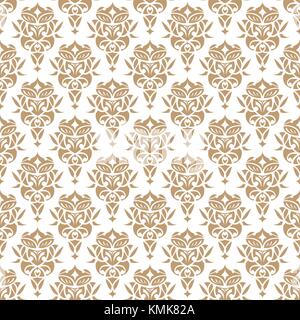 Royal wallpaper seamless floral pattern, Luxury background. Stock Vector
