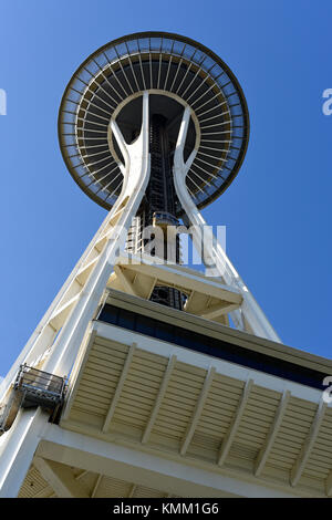 The Seattle Space Needle Observation Tower, Washington State, USA