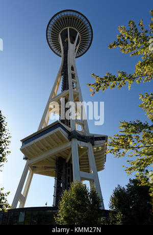 The Seattle Space Needle Observation Tower, Washington State, USA